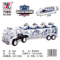城市英雄（警车拖车）---现货