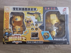 黄蜂变形射击面具套装枪---现货